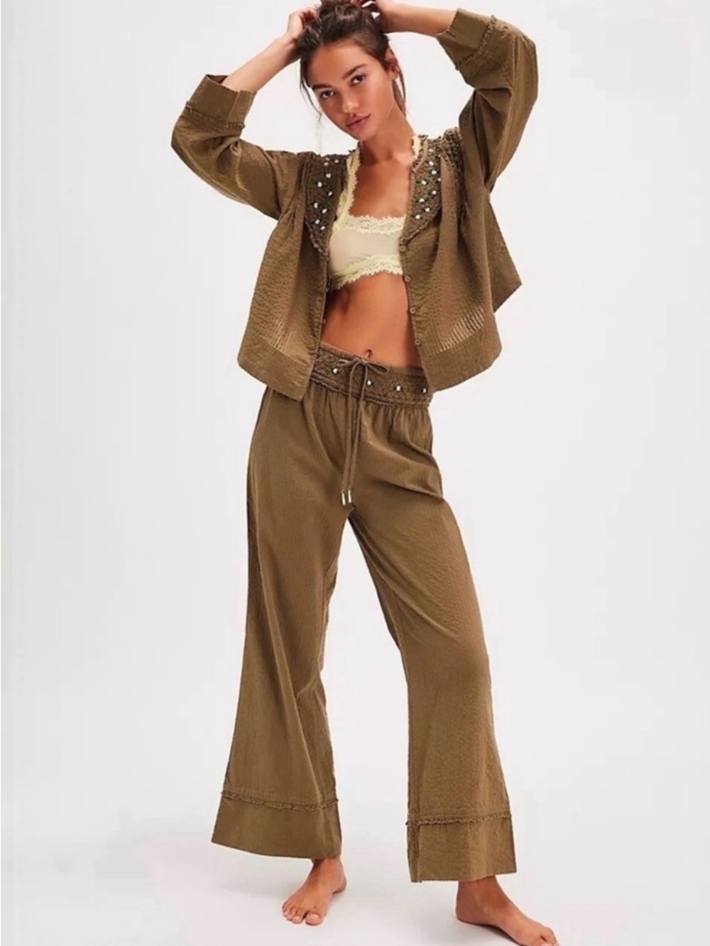 Free people intimately Olive pajamas - Women